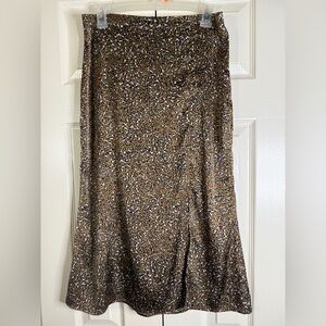 Dress Forum Brown Leopard Maxi Skirt